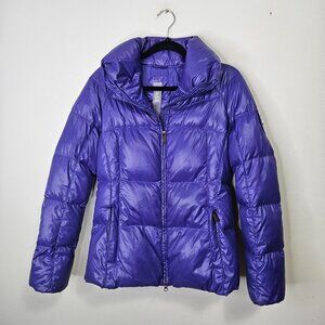 Add ICON 10  Purple Down Puffer Jacket Coat Women's Sz 8